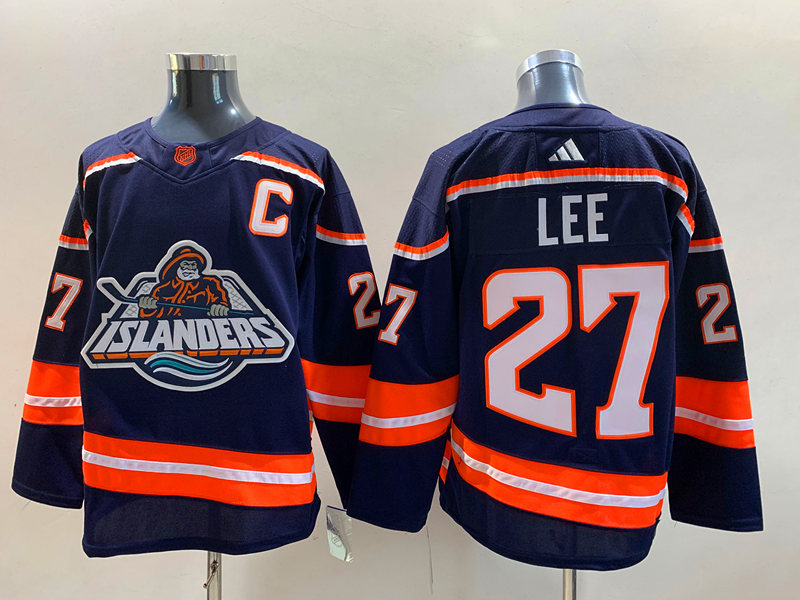 Men's New York Islanders Anders Lee #27 Royal Jersey